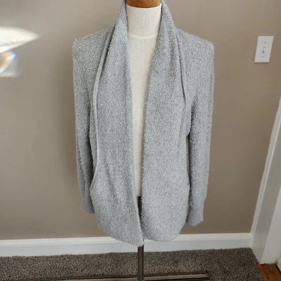 CHLOE + JASMINE Women’s Open Gray Cardigan Size L NWT - Picture 1 of 4